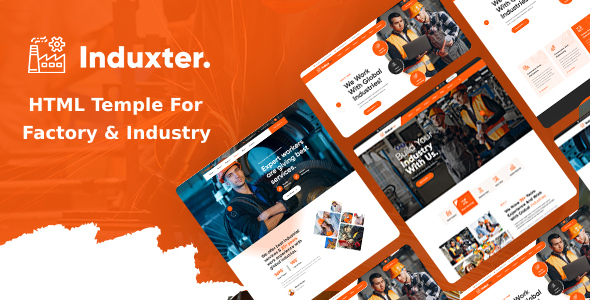 Induxter - Industry - ThemeForest 30443753