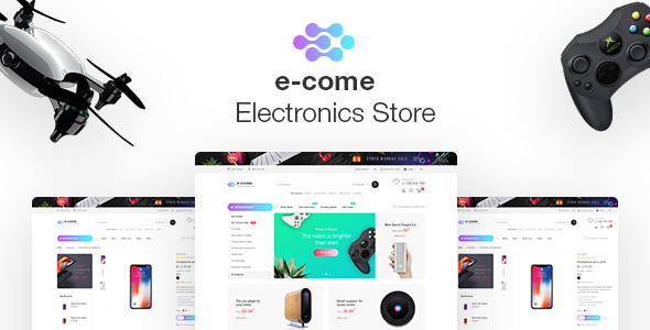 Ecome -Electronics Store - ThemeForest 21631804