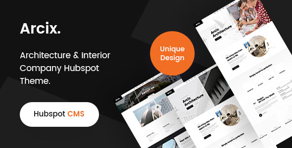 Arcix -Architecture HubSpot - ThemeForest 32352528