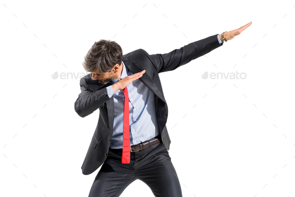 Man Character In Dab Pose Stock Illustration - Download Image Now - Adult,  Cheerful, Cute - iStock