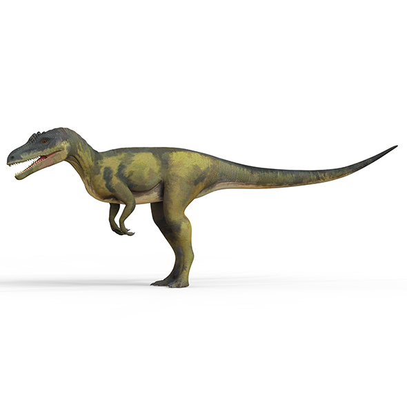 Deltadromeus Dinodaur With - 3Docean 32566342