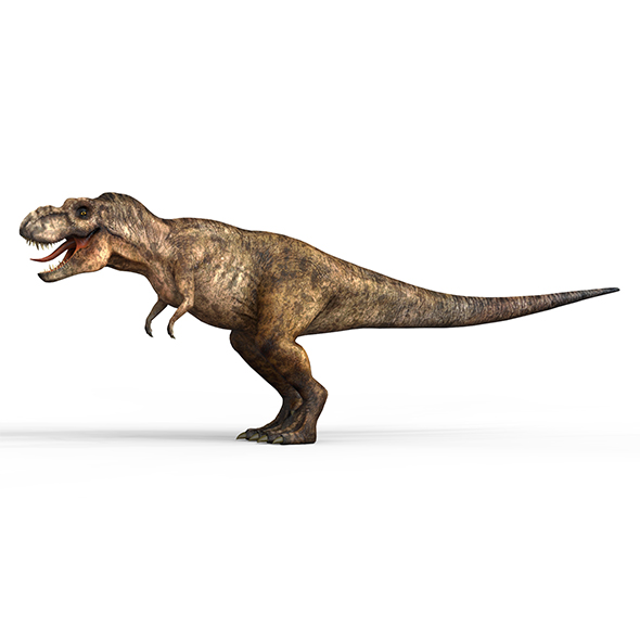 Trex Dinosaur With - 3Docean 32566786