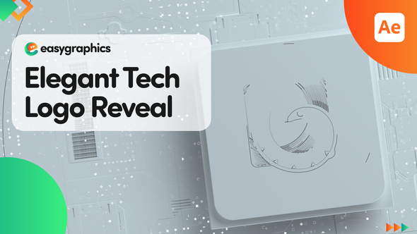 Elegant Tech Logo Reveal