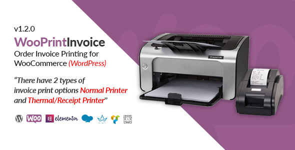 WooPrintInvoice | Order Invoice Printing for WooCommerce