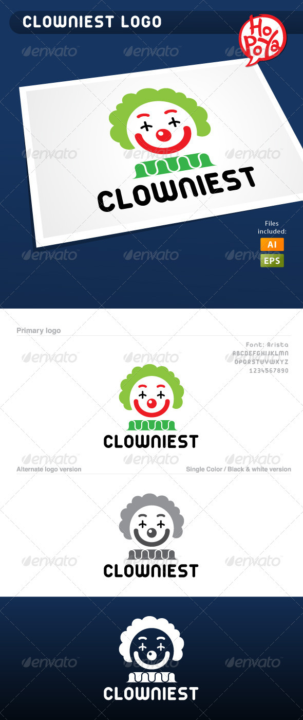 Clowniest Logo - Humans Logo Templates
