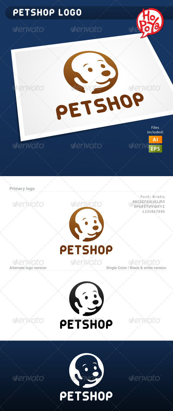 Petshop Logo - Animals Logo Templates
