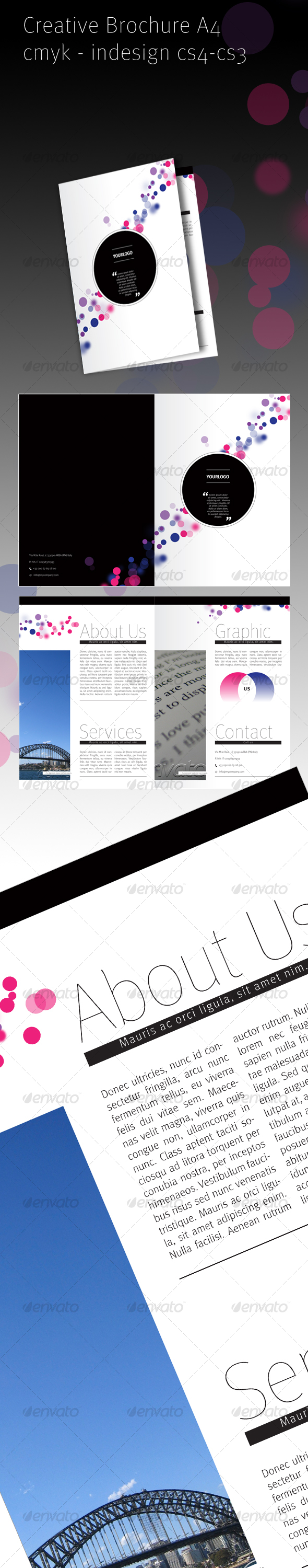 Creative Brochure A4 - Corporate Brochures