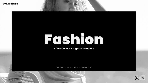 Fashion Instagram Posts - VideoHive 32579884