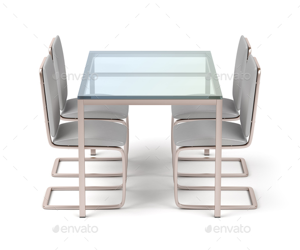 Rose Gold Dining Table And Chairs Stock, Rose Gold Dining Room Set