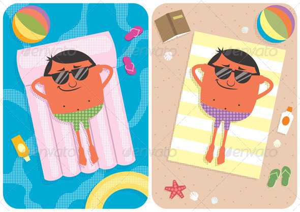 Summer Vacation - Seasons/Holidays Conceptual