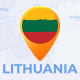 Lithuania Map - Republic of Lithuania Travel Map - VideoHive Item for Sale