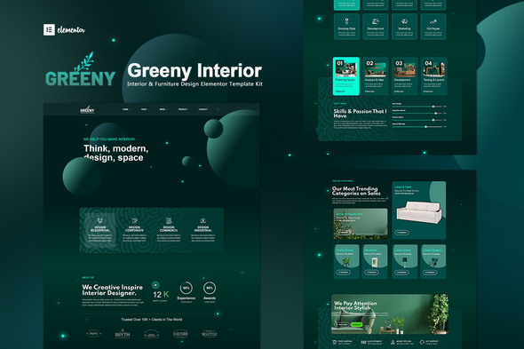 Greeny - Interior - ThemeForest 28427043
