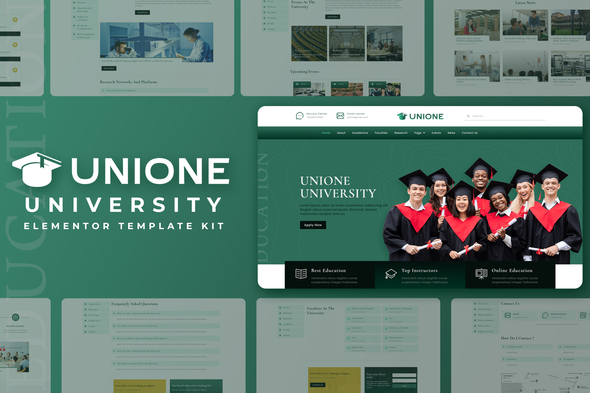 Unione - University - ThemeForest 32395794
