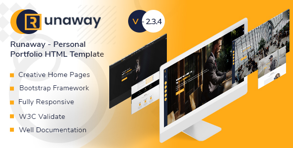 Runaway - Personal - ThemeForest 23276230