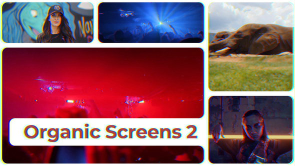 Organic Screens 2 - VideoHive 32588753