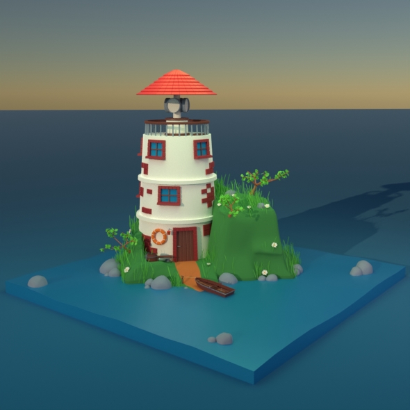 Lighthouse - 3Docean 32589814