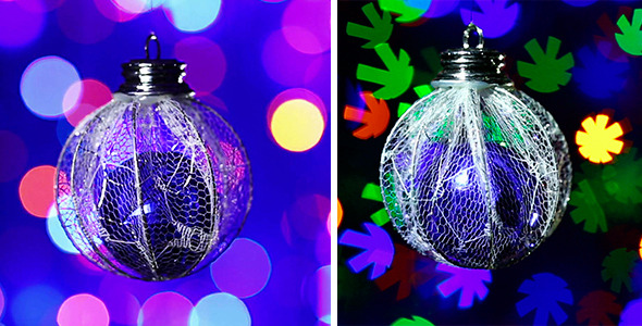 New Year Decorations Ball (2-Pack)