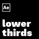 Lower Thirds - VideoHive Item for Sale