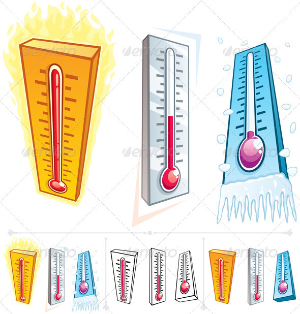 Thermometer - Man-made Objects Objects