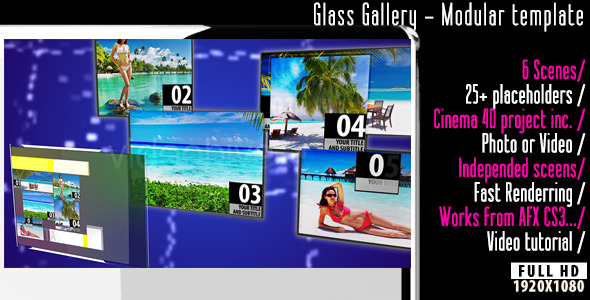 Glass Gallery - VideoHive 2989466