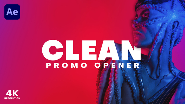 Clean Promo Opener - VideoHive 32602529