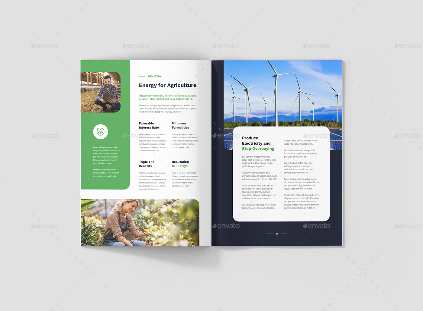 Solar Energy – Company Profile, Print Templates | GraphicRiver