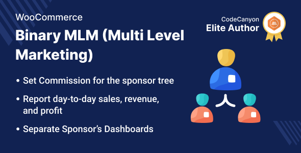 WooCommerce Binary Multi Level Marketing [MLM]