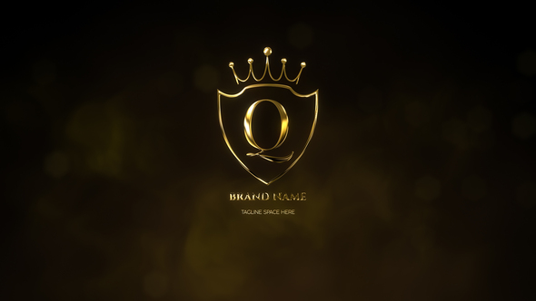 luxury logo reveal