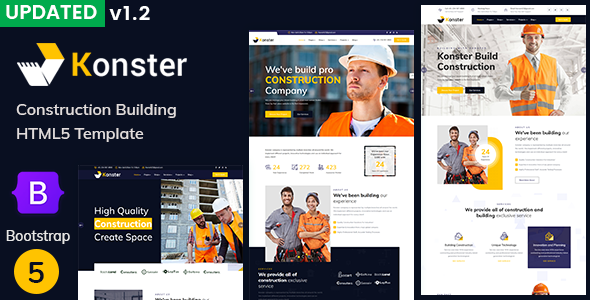 Konster - Construction - ThemeForest 29802890