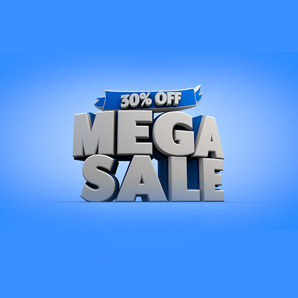 Mega Sale 3D - 3Docean 32618065