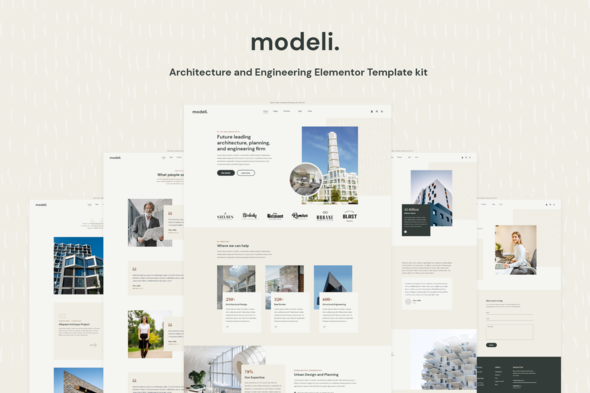 Modeli - ArchitectureEngineering - ThemeForest 32620020