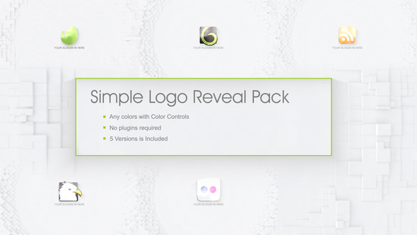 Simple Clean  Logo Pack