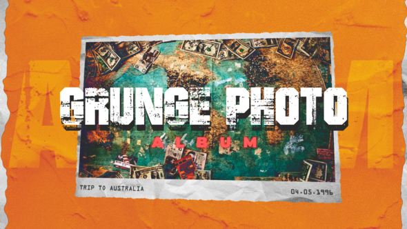 Grunge Photo Album