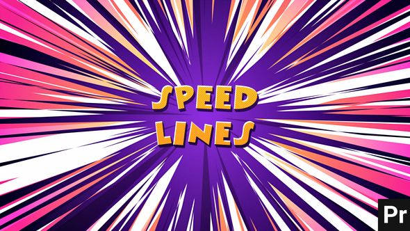 Speed Lines Backgrounds | Essential Graphics