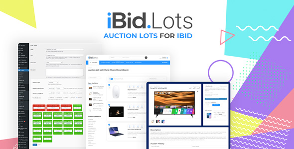 Auction Lots for iBid Theme