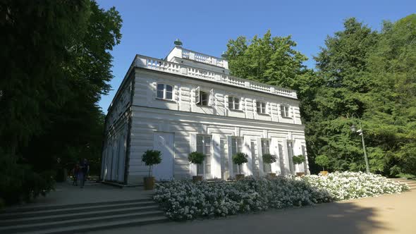 The Little White House in Lazienki Park