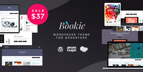 Bookie - WordPress - ThemeForest 13377863