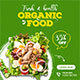 Organic Food Animated Banner GWD