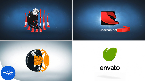 3d Shape Logo - VideoHive 6859323