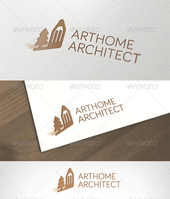 ArtHome Architect Logo Template - Objects Logo Templates