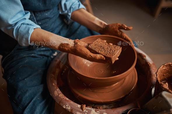 Pottery Factory, Modern Pottery Clay Work By Women