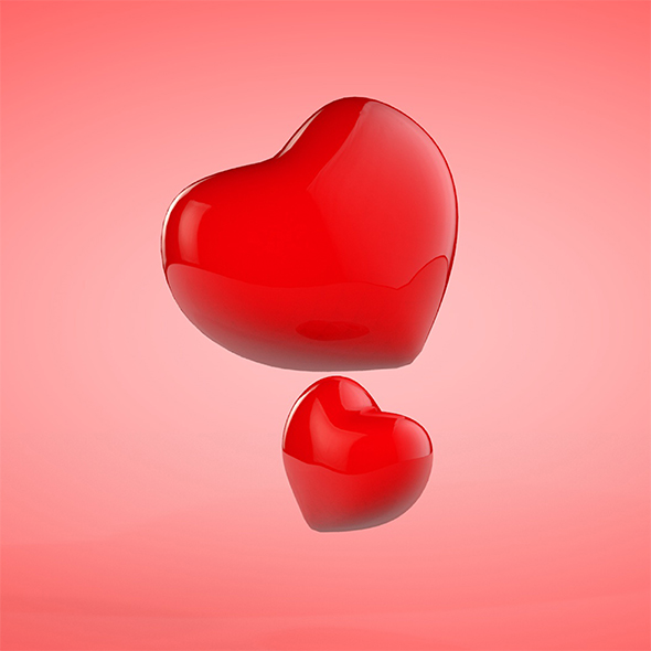 Love Hearts - 3Docean 32665569