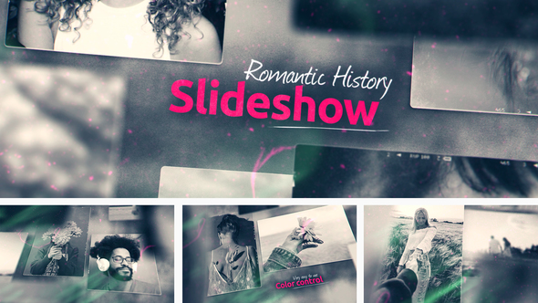 Romantic History Slideshow - VideoHive 32668741