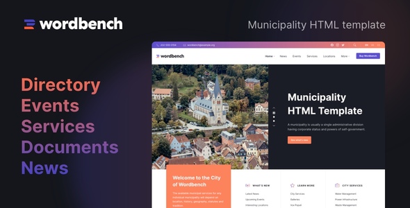 Wordbench - Municipality - ThemeForest 32668752