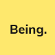 Being - Personal Blog HTML Template