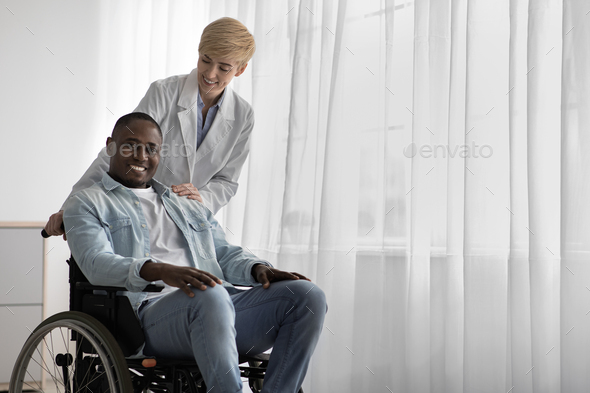 Excellent result of therapy, treatment and rehabilitation in clinic or home - Stock Photo - Images