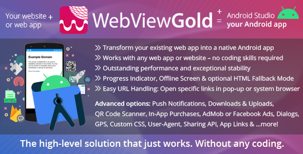 WebViewGold for Android - CodeCanyon 19487619