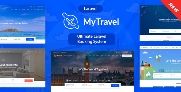MyTravel  - Ultimate Laravel Booking System