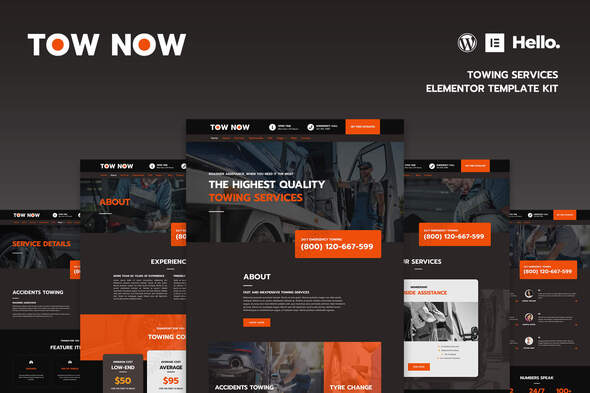 Tow Now - ThemeForest 32685808