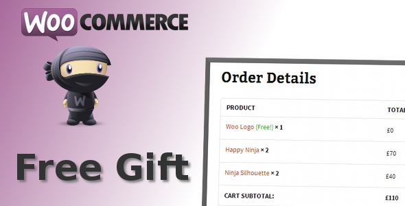 WooCommerce Free Gift - CodeCanyon 6144902